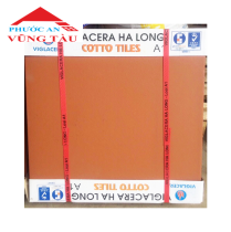 Gốm Hạ Long 40x40 đỏ mịn