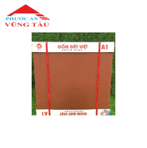 Gốm Đất Việt 40x40 đỏ mịn