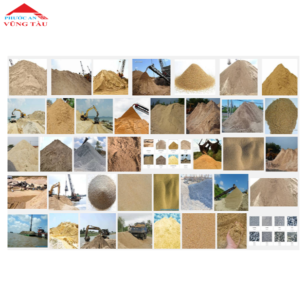 Cát xây dựng  - Cát xây -  Cát Bê Tông - Cát san lấp 