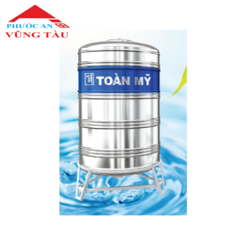 Bồn Toàn Mỹ Inox 304 1000L đứng