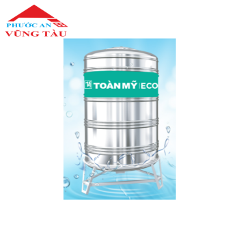 Bồn nước inox 304 Toàn Mỹ ECo 1000L đứng