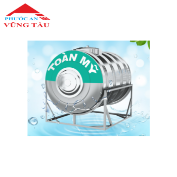 Bồn nước inox 304 Toàn Mỹ ECo 1000L nằm