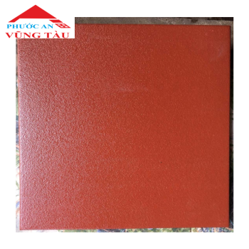 Gốm Hạ Long 40x40 đỏ tráng men
