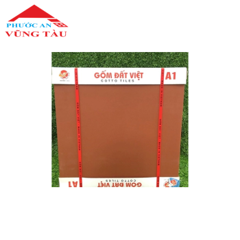 Gốm Đất Việt 40x40 đỏ mịn