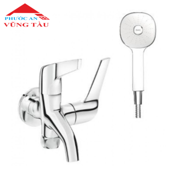 Vòi Sen Lạnh Inax BFV-17-7C Tay Sen Tăng Áp