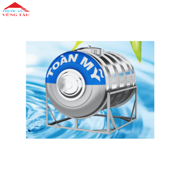Bồn nước inox 304 Toàn Mỹ 1000L Nằm