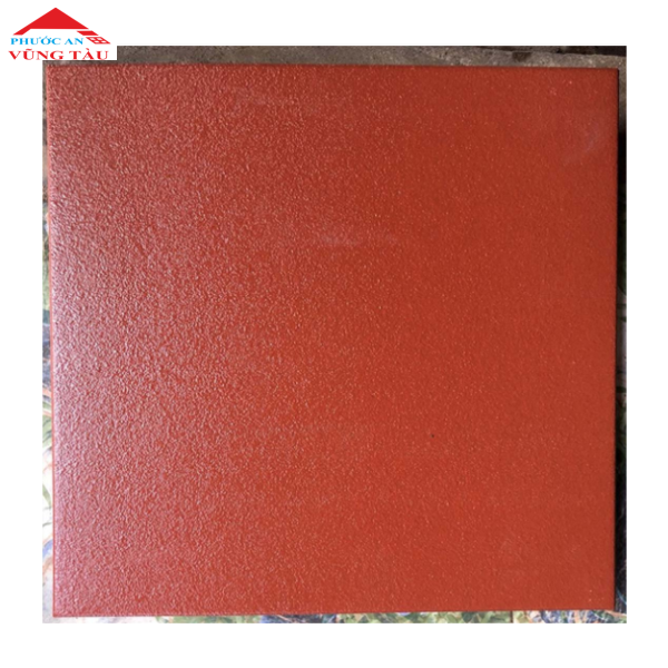 Gốm Hạ Long 40x40 đỏ tráng men