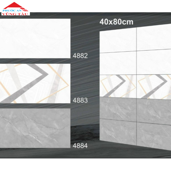 Gạch Tasa 40x80  - 4882 - 4883 - 4884