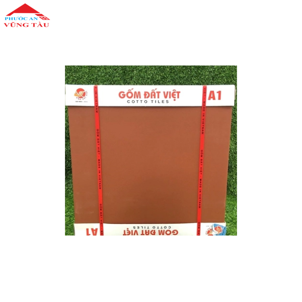 Gốm Đất Việt 40x40 đỏ mịn