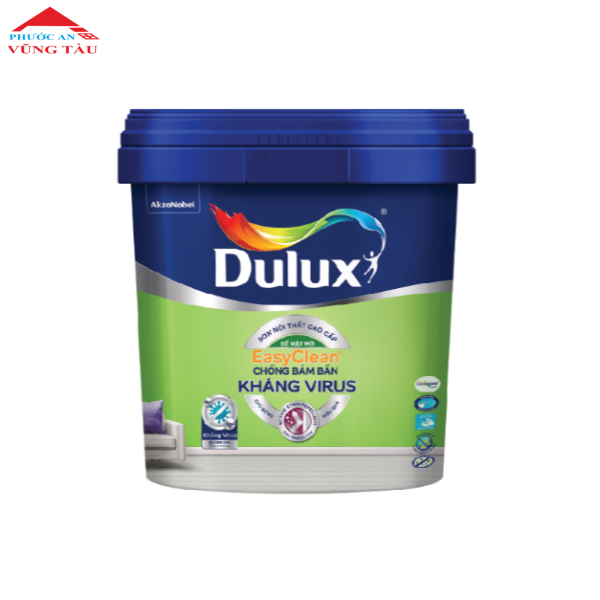 Sơn dulux trong chống bám bẩn kháng virus bề mặt mờ E016M 15L